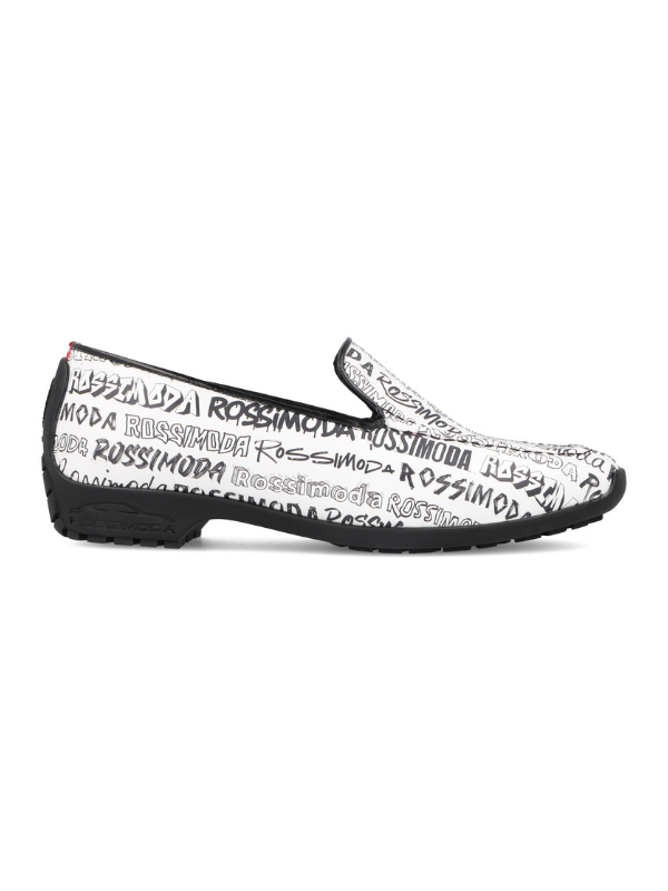 Rossimoda Loafer Gt900 Graffico Impressao Black-White